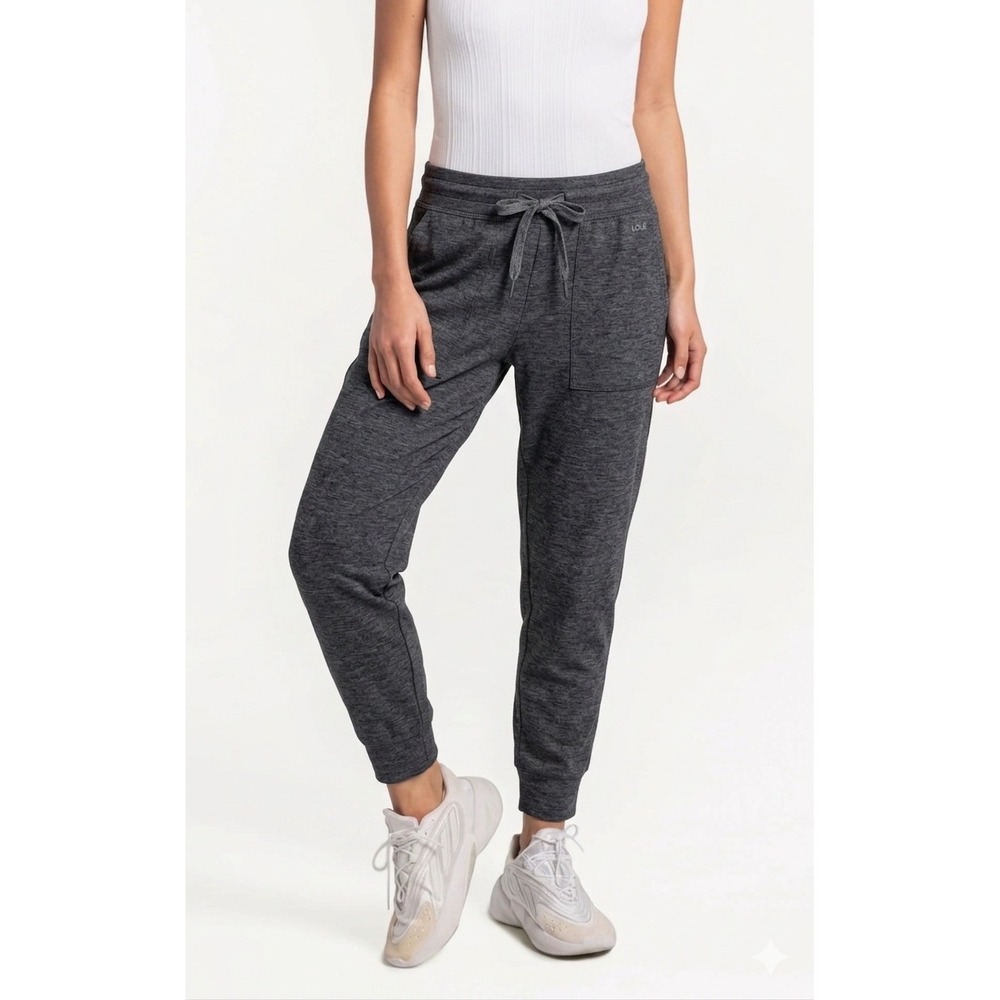 Lole Upscale Activewear Joggers Athleisure Gray Pants Relaxed Fit 36x29 Size XL
